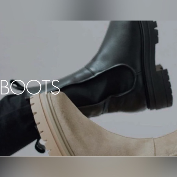 Atelier Blade leather Chelsea combat boot with treaded sole - Picture 10 of 10